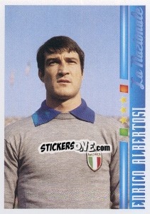 Sticker Enrico Albertosi - Azzurro Mondiale 1910-2002 - Panini