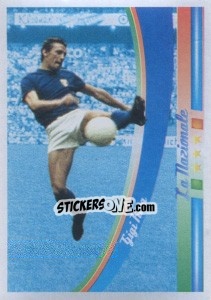 Sticker Gigi Riva - Azzurro Mondiale 1910-2002 - Panini
