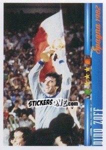 Sticker Italia Campeon! - Azzurro Mondiale 1910-2002 - Panini