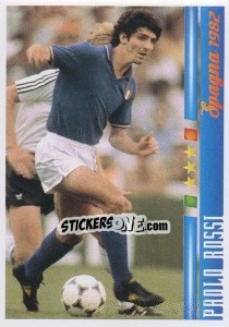 Sticker Paolo Rossi. Nasce le legenda di 