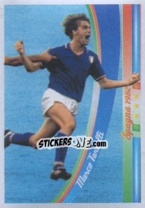 Sticker Marco Tardello - Azzurro Mondiale 1910-2002 n. 58 - Panini