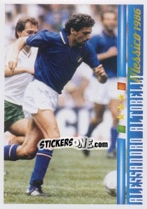 Sticker Alessandro Altobelli - Azzurro Mondiale 1910-2002 n. 63 - Panini