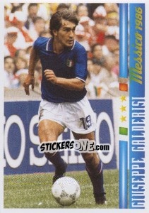 Sticker Meteore Azzurre: Giuseppe Galderisi - Azzurro Mondiale 1910-2002 n. 71 - Panini