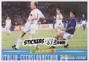 Sticker L'Emozione In Un Gol (Roberto Baggio) - Azzurro Mondiale 1910-2002 n. 86 - Panini