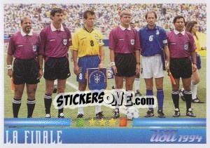 Cromo La temperatura - Azzurro Mondiale 1910-2002 - Panini