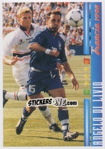 Sticker Angelo Di Livio - Azzurro Mondiale 1910-2002 - Panini