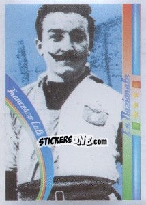 Sticker Francesco Cali - Azzurro Mondiale 1910-2002 n. 3 - Panini