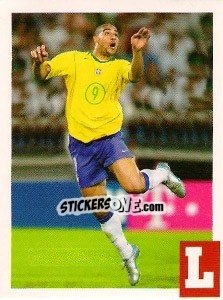 Sticker Adriano - Estrellas Del Futbol Mundial 2010 - LIBERO VM
