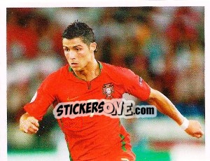 Figurina Cristiano Ronaldo - Estrellas Del Futbol Mundial 2010 - LIBERO VM
