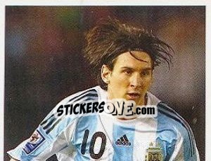 Sticker Lionel Messi - Estrellas Del Futbol Mundial 2010 n. 28 - LIBERO VM
