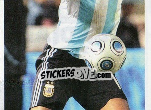 Sticker Sergio Aguero - Estrellas Del Futbol Mundial 2010 - LIBERO VM
