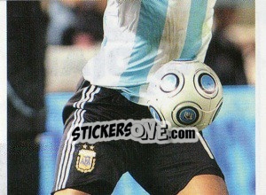 Sticker Sergio Aguero - Estrellas Del Futbol Mundial 2010 n. 34 - LIBERO VM
