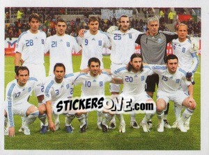 Figurina team Grecia - Estrellas Del Futbol Mundial 2010 - LIBERO VM
