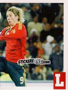Sticker Fernando Torres - Estrellas Del Futbol Mundial 2010 n. 47 - LIBERO VM
