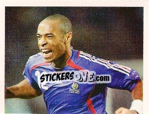 Sticker Thierry Henry - Estrellas Del Futbol Mundial 2010 n. 60 - LIBERO VM

