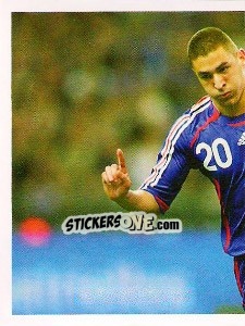 Sticker Karim Benzema - Estrellas Del Futbol Mundial 2010 - LIBERO VM
