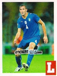 Sticker Giorgio Chiellini - Estrellas Del Futbol Mundial 2010 - LIBERO VM
