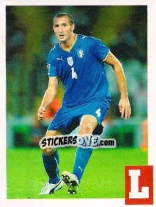 Sticker Giorgio Chiellini - Estrellas Del Futbol Mundial 2010 n. 83 - LIBERO VM
