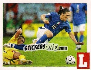 Sticker Mauro Camoranesi - Estrellas Del Futbol Mundial 2010 n. 87 - LIBERO VM

