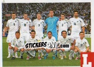 Sticker team Nueva Zelanda - Estrellas Del Futbol Mundial 2010 - LIBERO VM
