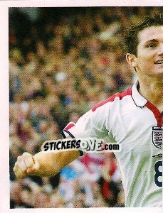 Sticker Frank Lampard - Estrellas Del Futbol Mundial 2010 n. 92 - LIBERO VM
