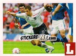 Sticker Joe Cole - Estrellas Del Futbol Mundial 2010 - LIBERO VM
