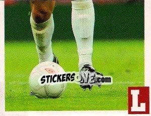 Sticker John Terry - Estrellas Del Futbol Mundial 2010 - LIBERO VM
