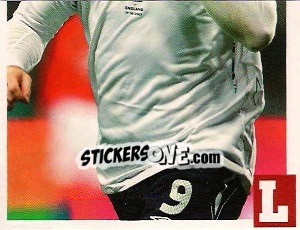 Sticker Wayne Rooney - Estrellas Del Futbol Mundial 2010 n. 101 - LIBERO VM
