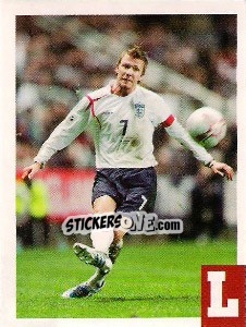 Sticker David Beckham - Estrellas Del Futbol Mundial 2010 - LIBERO VM
