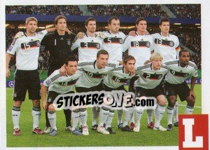 Sticker team Alemania - Estrellas Del Futbol Mundial 2010 - LIBERO VM
