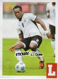Sticker Michael Essien - Estrellas Del Futbol Mundial 2010 n. 120 - LIBERO VM
