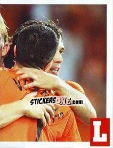 Sticker Dirk Kuyt - Estrellas Del Futbol Mundial 2010 - LIBERO VM
