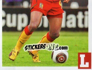 Sticker Samuel Eto'o - Estrellas Del Futbol Mundial 2010 n. 133 - LIBERO VM
