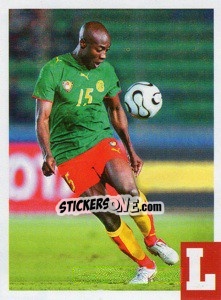 Sticker Pierre Webo - Estrellas Del Futbol Mundial 2010 n. 134 - LIBERO VM
