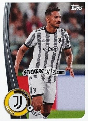 Sticker Danilo - Juventus 2022-2023
 n. JU-3 - Topps
