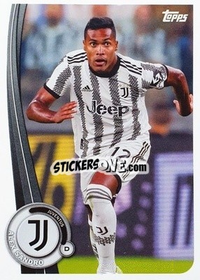 Sticker Alex Sandro - Juventus 2022-2023
 n. JU-5 - Topps