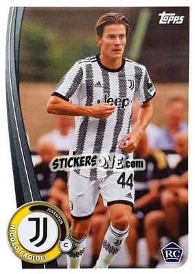 Sticker Nicolo Fagioli - Juventus 2022-2023
 n. JU-8 - Topps
