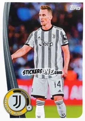 Sticker Arkadiusz Milik - Juventus 2022-2023
 n. JU-9 - Topps