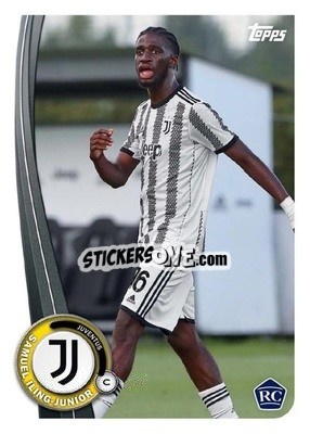 Sticker Samuel Iling Junior - Juventus 2022-2023
 n. JU-14 - Topps