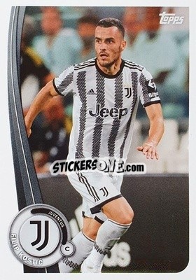 Sticker Filip Kostic - Juventus 2022-2023
 n. JU-15 - Topps