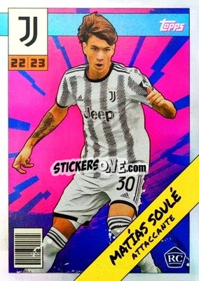 Sticker Matias Soule - Juventus 2022-2023
 n. JUH-1 - Topps