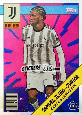 Sticker Samuel Iling Junior - Juventus 2022-2023
 n. JUH-3 - Topps