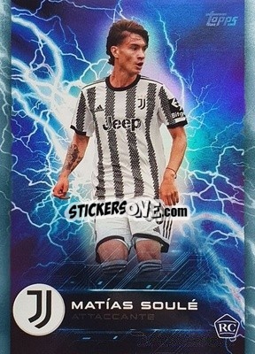 Sticker Matias Soule - Juventus 2022-2023
 n. JUS-3 - Topps