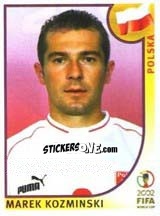 Sticker Marek Kozminski - FIFA World Cup Korea/Japan 2002 - Panini