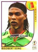 Sticker Rigobert Song - FIFA World Cup Korea/Japan 2002 n. 371 - Panini
