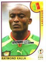 Sticker Raymond Kalla - FIFA World Cup Korea/Japan 2002 n. 372 - Panini