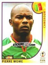 Sticker Pierre Wome - FIFA World Cup Korea/Japan 2002 n. 374 - Panini