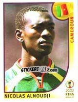 Sticker Nicolas Alnoudji - FIFA World Cup Korea/Japan 2002 n. 376 - Panini