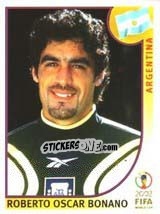 Figurina Roberto Oscar Bonano - FIFA World Cup Korea/Japan 2002 - Panini