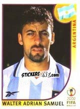 Cromo Walter Adrian Samuel